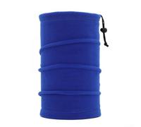 Cache-cou pour sports d'hiver, 25 x 30 cm, écharpe de cyclisme en polaire avec cordon de serrage, ajustement réglable, masque facial pour le ski, la randonnée et les activités de plein air (bleu roi)