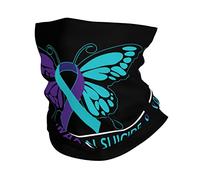 Cache Cou Prévention du Suicide Sensibilisation Neck Warmer Anti-Solaire Tour De Cou Multi-Usage Écharpe pour Jogging Course À Pied Vélo