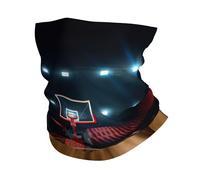 Cache-cou professionnel imprimé basketball arena toutes saisons pour ski, vélo, jogging, course à pied, sports de plein air