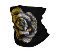 Cache Cou Roses Vatican Le Drapeau du Vatican Anti-Vent Echarpe Elastique Neck Gaiters pour Yoga Sport Carnaval 2 Pièces