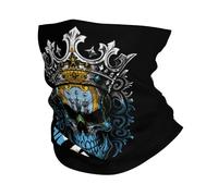 Cache Cou Saint-Marin Saint-Marinais Saint-Marinais Crâne Drapeau Cache-Col Elastique Neck Warmer Anti-UV Tour De Cou pour Cyclisme Ski Adulte