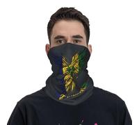 Cache Cou Saint Vincent and The Grenadines Flag Eagle White Écharpe Respirant Balaclava Durable Couvre-Chef pour Cyclisme Randonnée Jogging 25X50CM