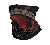 Cache-Cou Sickle Grim Reaper Rock Music Gothic Death Dark Tour De Cou Ultra-Douce Bandana Tubulaire Élastique Echarpe Gaiter pour Moto Course À Pied Vélo 25X50 Cm