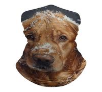 Cache-Cou Snow on Head Cache Cou Elastique Balaclava Tour De Cou Respirant Écharpe Demi-Visage pour Moto Course À Pied Yoga 25X50 Cm