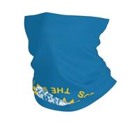 Cache-Cou South Dakota Flag Print Bandana Tubulaire Ultra-Douce Echarpe Gaiter Élastique Écharpe Demi-Visage pour Course À Pied Moto Vélo 25X50 Cm
