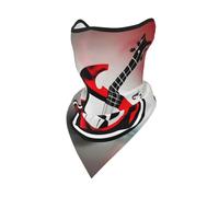 Cache-Cou Symbole Musical Imprimé Couvre-Chef Ultra-Douce Écharpe Tube Séchage Rapide Gaiter, pour Randonnée, Ski, Course À Pied, Extérieur, 24x51cm