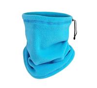 Cache Cou Thermique Bandana Thermique, Couverture faciale, Polaire d'hiver, Cache-Cou, guêtre, Masque Facial, Couverture d'oreille, écharpe Tube, Ski, Snowboard, Foulard(Light Blue)