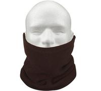 Cache-cou thermique unisexe en polaire pour ski, snowboard, camping, randonnée, cyclisme, golf, tous les sports d'hiver - Marron - taille unique