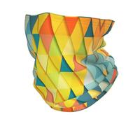 Cache-cou triangulaire coloré en microfibre, cadeau d'équitation en plein air, écharpe chaude, chapeau de pirate, alpinisme, ski, Noir , Taille unique