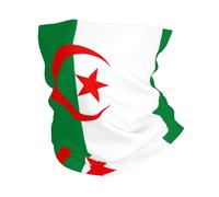 Cache-Cou Unisexe Léger À Séchage Rapide Bandana Drapeau Algérien Cagoule Multifonctionnelle Réutilisable Pour Hommes Et Femmes Idéale Pour Le Cyclisme La Course À Pied Et La Randonnée