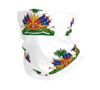 Cache-Cou Unisexe Léger À Séchage Rapide Bandana Drapeau De La République D'Haïti Cagoule Multifonctionnelle Réutilisable Pour Hommes Et Femmes Idéale Pour Le Cyclisme La Course À Pied Randonnée