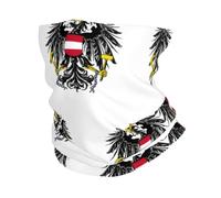 Cache-Cou Unisexe Léger Séchage Rapide Bandana Aux Couleurs Drapeau De La République D'Autriche Cagoule Multifonctionnelle Réutilisable Pour Hommes Femmes Idéale Pour Cyclisme Course Pied Randonnée