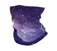 Cache-cou violet motif baleine ciel étoilé pour homme femme bandana pour cyclisme, moto, équitation, ski