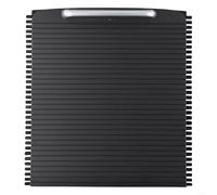 Cache coulissant pour console centrale Volvo S80 S70 XC70 2007-2014 pièce n° 39870905 Beige/noir Remplacement intérieur en plastique (Noir)