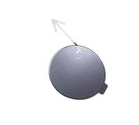 Cache Couvercle Crochet Remorquage Pare Chocs Avant pour VW pour Polo 5 6R 1ère Phase Hatchback 2010 2011 2012 2013 6R0807241D Crochet à œil Voiture(Argent)