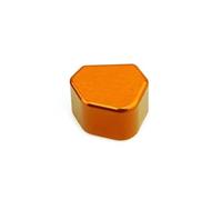 Cache Couvre Bouton Capuchon De Bouton De Commutateur De Clignotant De Moto Pour Voge 200AC 300AC 300R 500DS 500R 650DS ER10(Orange)