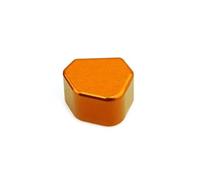 Cache Couvre Bouton Pour PCX125 PCX150 PCX160 2013-2023 Bouton De Commutateur De Moto Capuchon Décoratif De Clé De Clignotant(Orange)