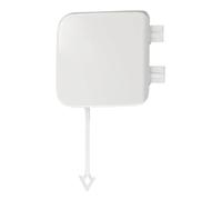 Cache-crochet De Remorquage De Pare-chocs Arrière Pour A4 B9 2017-2019, Côté Passager Droit(Blanc)