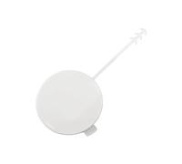 Cache-Crochet de remorquage de Pare-Chocs arrière pour Audi A4 B8 2008-2012 8K0807441 8K0807441AGRU (Blanc)