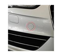 Cache-Crochet de remorquage de Pare-Chocs Avant Droit pour Audi A4 B8 2013-2016, Accessoire pour Anneau de remorquage 8K0807241C (Argent)