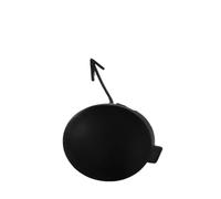 Cache crochet de remorquage pare-chocs avant Cache de crochet remorquage pour pare-chocs Pour Avant Pour Vw Pour Polo 6R 2009-2013 6RD807241 6R0807241(Primer)