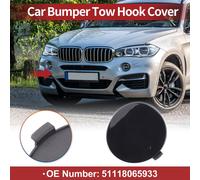 Cache-Crochet De Remorquage Pour Pare-Chocs De Voiture, Capuchon De Protection De Remorquage N¡ã 51118065933 Pour Bmw X6 F16 M 2015-2019, Plastique Noir, 1 Piššce, Avant Durable
