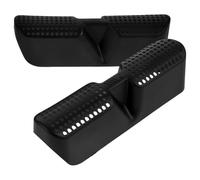 Cache D’aération sous Siège Auto ABS Noir, pour Voiture | Installation Facile, Ajustement Précis, Protection la Saleté, Design Discret, pour Conduit D’air du Siège