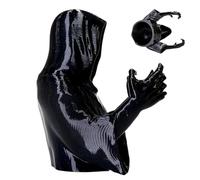 Cache d'Attelage de Remorque Manchon à Motif Figure sans Visage Halloween | Bouchon de Prise Attelage Remorquage Imprimé en 3D Halloween Pour camping-car, remorque et remorquage de