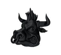 Cache d'attelage | Protecteur De Prise De Remorquage en Forme De Bison,Protections d'attelage - pour Camion Camping-Car Véhicule Remorque Tout-Terrain Garage
