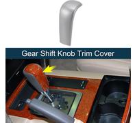 Cache De Bouton De Pommeau De Levier De Vitesse En Abs Pour Toyota Land Cruiser Prado J150 2010-2017 TonalitšŠ ArgentšŠe