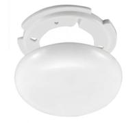 Cache de câble plafond Ø 13 cm x 1,5 cm blanc - Boîte de plafond plate pour raccord de lampe, boîte de protection et boîte de jonction pour plafonnier, rosace de plafond, couvercle de lampe de plafond