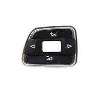 Cache De Commandes Audio Multifonctions Au Volant Pour VW Pour Golf 6 Pour Passat B7 Pour Magotan Pour Tiguan Pour Touran Boutons Interrupteur Commande Volant(1Piece Left)