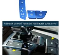 Cache De Commutateur De Bouton De Panneau Frein š€ Main šŠlectronique Changement Vitesse Pour Q5 2018-2021 Console Centrale De Garniture IntšŠrieure Bouton De Style Bleu 1 Ensemble