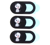 Cache de Confidentialité pour Webcam de Téléphone et Tablette Noir 3 Pièces | Abs Plastique, Lot de 3, Protection Discrète, N’affecte Pas L’usage de L’équipement