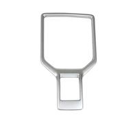 Cache De Console Centrale Et Pommeau De Levier De Vitesses Intérieur En Plastique ABS Pour Subaru Pour Forester 2019-2020 Garniture Panneau Changement Vitesse(Matt Silver)
