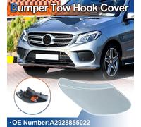 Cache De Crochet De Remorquage Avant Droit Pour Pare-Chocs, Ton ArgentšŠ, pour mercedes-Benz Gle W166 X166 Amg Line W292 Coupe 2015-2019 No.A2928855022 - Pack De 1 Piššce