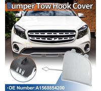 Cache De Crochet De Remorquage Avant Pour Pare-Chocs De Voiture, Couleur ArgentšŠe, AdaptšŠ pour Mercedes-Benz Gla X156 2017-2020, RšŠf. A1568854200 - Pack De 1
