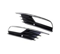 Cache de feu antibrouillard compatible avec Audi A3 Berline 2015-2016 8V5807682A, 1 paire de grilles de phare antibrouillard pour pare-chocs avant gauche et droit, assemblage en plastique pour voiture