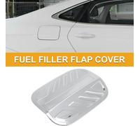 Cache De La Trappe De Réservoir De Carburant Pour Hyundai Santa Fe 2019-2025 Couverture De Volet De Remplissage De Carburant Type Adhésif Chrome Argenté Abs