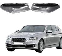Cache de lentille de phare pour voiture, installation facile, matériau PC durable, ajustement parfait pour la BMW Série 5
