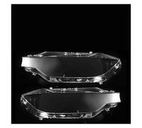 Cache De Lentille Phare Avant pour BMW Série 3 F30 F31 F35 2013-2015 320 328 335 Couvercle De Phare Coque De Phare Couvercle Transparent Abat-Jour Coque De Phare Lentilles pour Phares Avants(Pair)