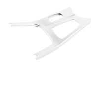 Cache De Panneau Commande Levier Vitesse En ABS Pour Console Centrale Pour X3 F25 Et X4 F26 2011-2017, Conduite À Gauche MCQNDS(LHD-silver)