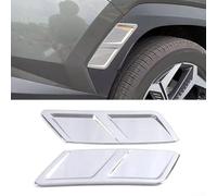 Cache de passage de roue, ABS chromé avant et arrière pour garde-boue, protection décorative pour arche sourcils, pour Hyundai pour Tucson 2022-2024 (arrière)