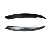 Cache de paupière avant Pour VW pour Jetta MK6 pour Sagitar NCS 2010-2015 2016 2017 2018 garniture de décoration de sourcil de phare avant de voiture(Gloss Black)