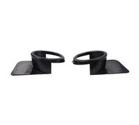 Cache de phare antibrouillard avant pour BMW E39 M5 modèles 1999-2003 Finition noire Construction ABS Compatible avec 51112496283 51112496284
