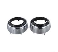 Cache de phare antibrouillard pour Mitsubishi pour Outlander 2010-2012 gauche droite bague garniture 8321A290 8321A289 argent