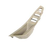Cache de poignée de lève-vitre et de Porte, Panneau de Commande d'accoudoir pour BMW Série 5 F10 F11 2010-2017 (Conduite à Gauche, Version A Oyster)