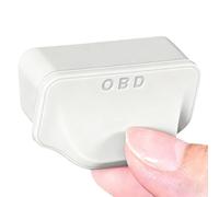 Cache de port OBD - Protection anti-poussière - 1 prise femelle en silicone pour interface de diagnostic - Capuchon en caoutchouc noir avec friction sécurisée - Bouclier de terminal pour cargaison