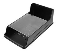 Cache de Protection Noir en Plastique pour Lecteur Rfid Extérieur | Pare-éclaboussures Transparent, Style Simple, pour Portails et Environnements Commerciaux, Protège les Dispositifs D'entrée