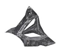 Cache de protection pignon d'entraînement en fibre carbone, compatible avec les accessoires M/W S1000RR 2023-2022(Forged Glossy)